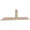 Ekena Millwork Portland Smooth Timber Gable Bracket, Douglas Fir, 84"W x 21"H x 1 1/2"D x 5 1/2"F, 6/12 Pitch GBW084X21X0206POR00SDF - alternate 3